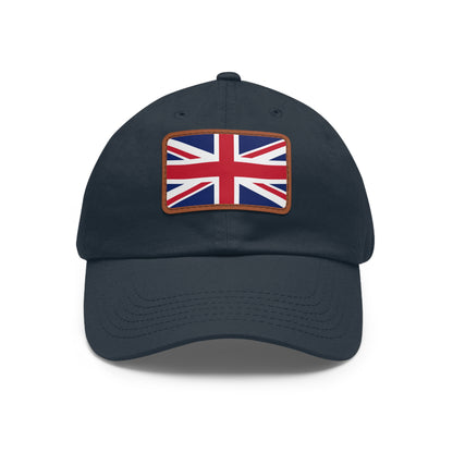 United Kingdom Leather Patch Hat