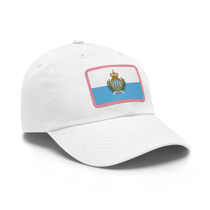San Marino Leather Patch Hat