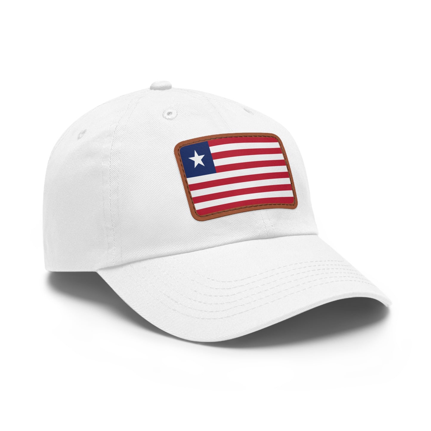 Liberia Leather Patch Hat