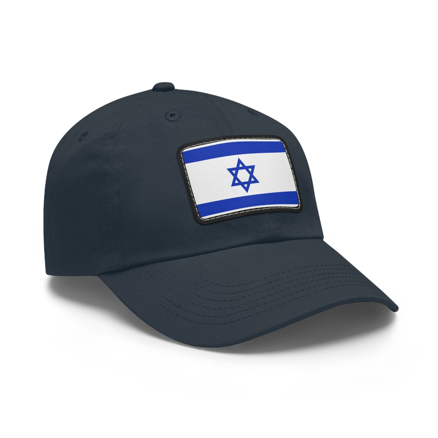 Israel Leather Patch Hat