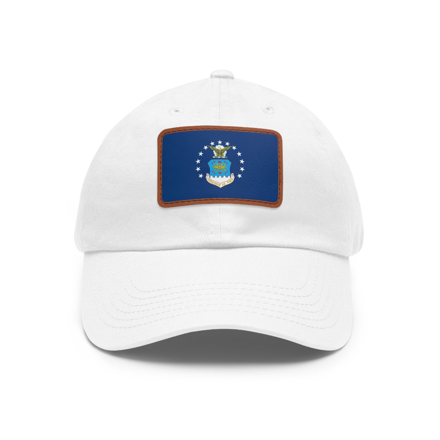US Air Force Leather Patch Hat