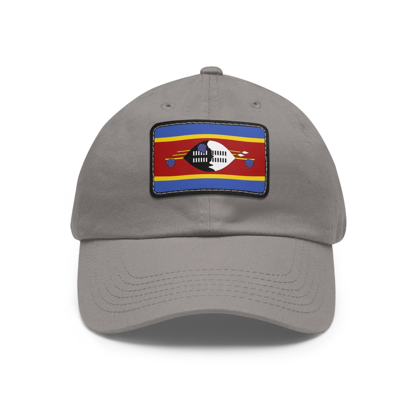 Eswatini Leather Patch Hat