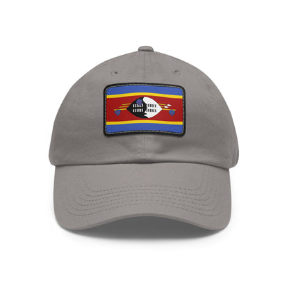 Eswatini Leather Patch Hat