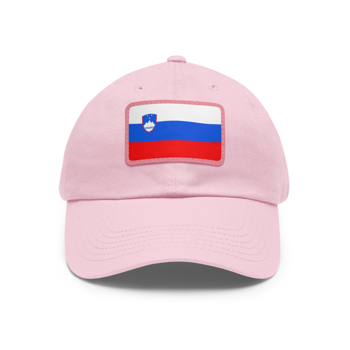 Slovenia Leather Patch Hat