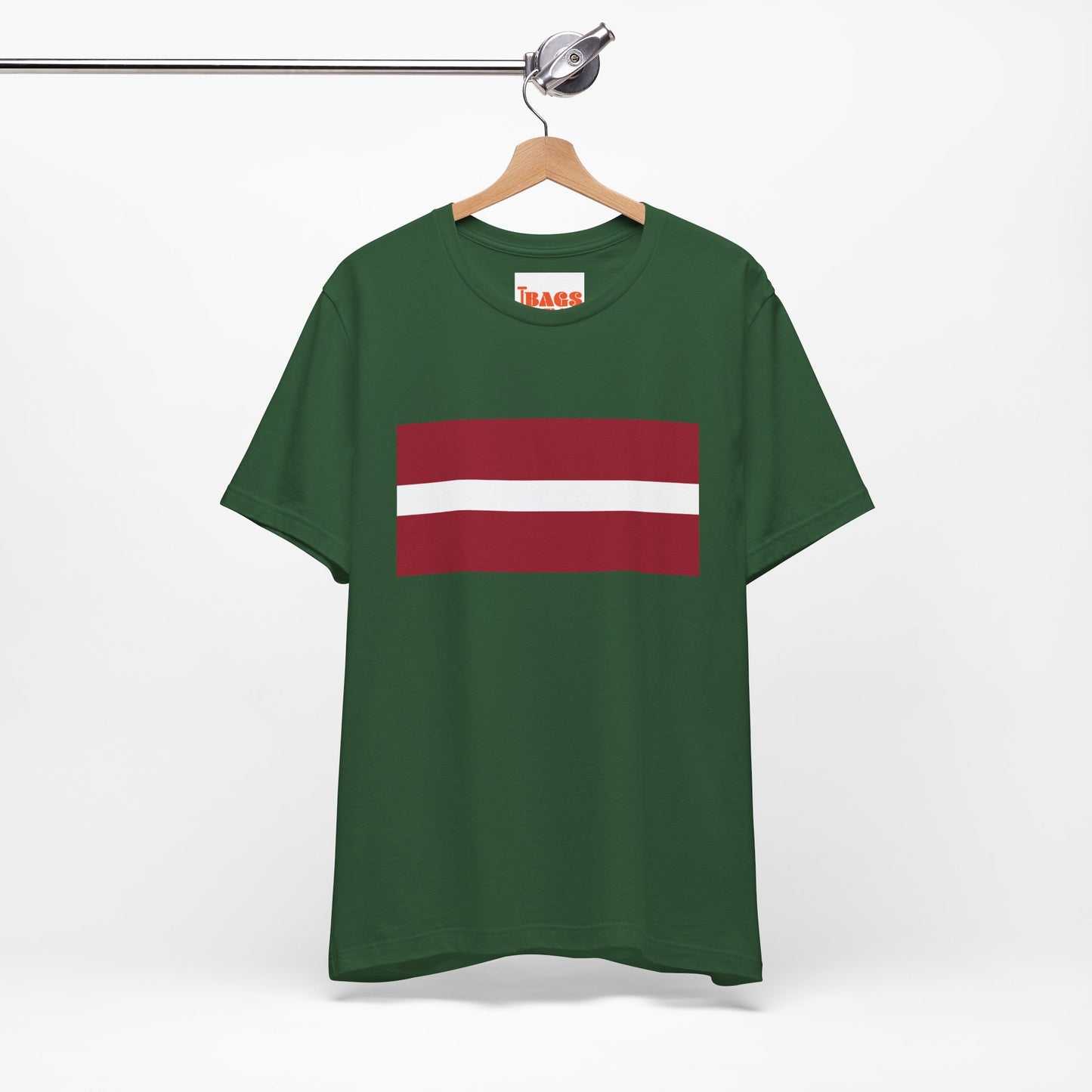 Latvia Flag on T-shirt