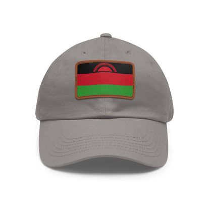 Malawi Leather Patch Hat