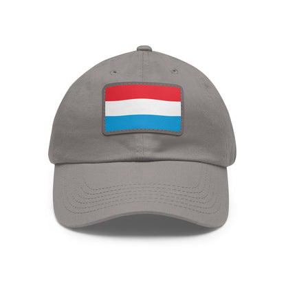 Luxembourg Leather Patch Hat