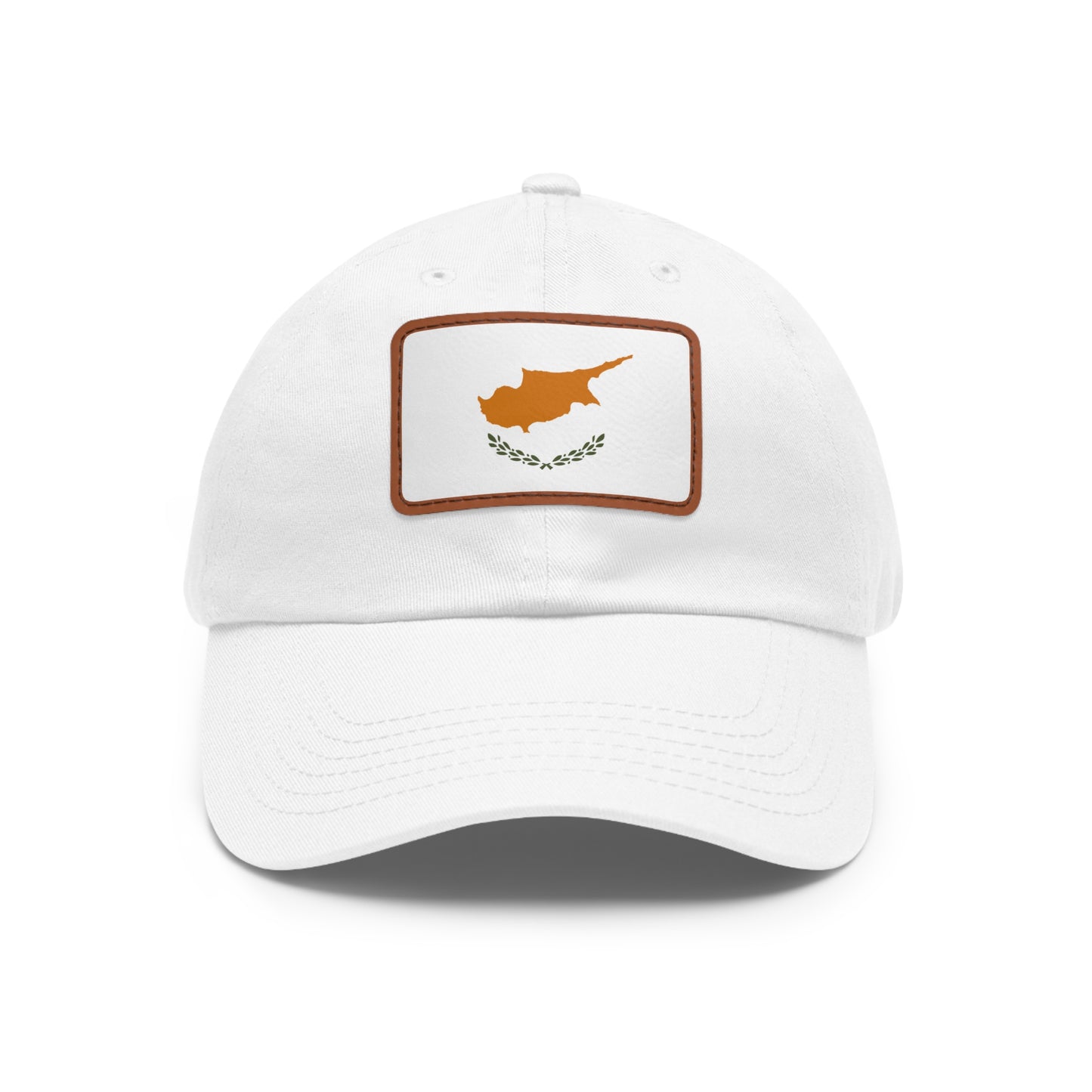 Cyprus Leather Patch Hat