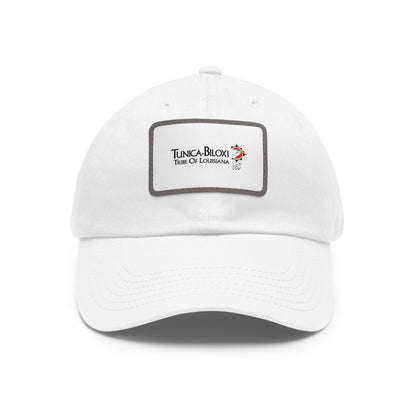 Tunica-Biloxi Tribe Leather Patch Hat