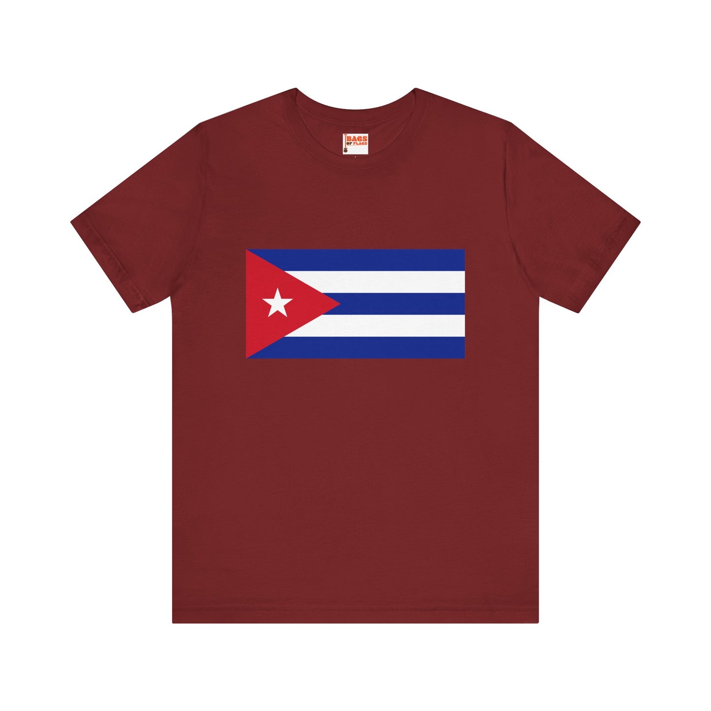 Cuba Flag on T-shirt