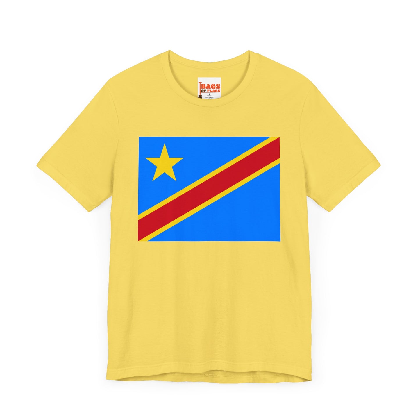 Democratic Republic of Congo Flag on T-shirt