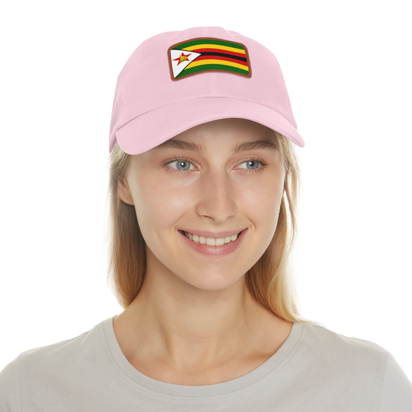 Zimbabwe Leather Patch Hat
