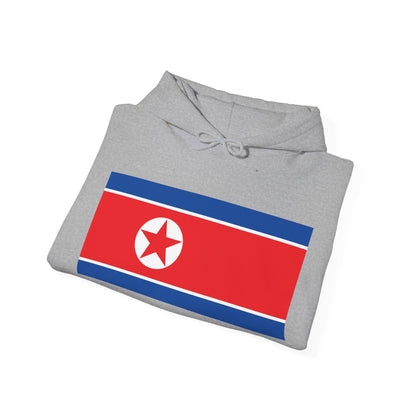 North Korea Flag on Hoodie