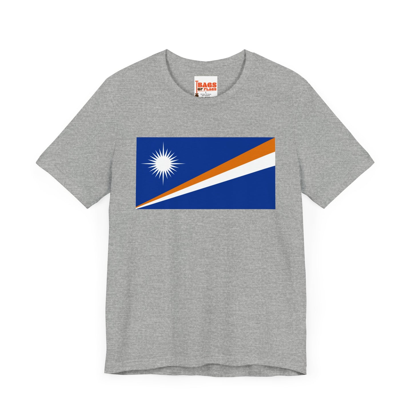 Marshall Islands Flag on T-shirt