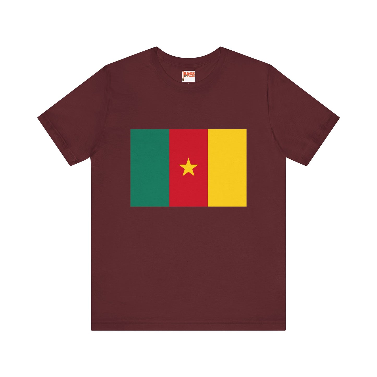Cameroon Flag on T-shirt