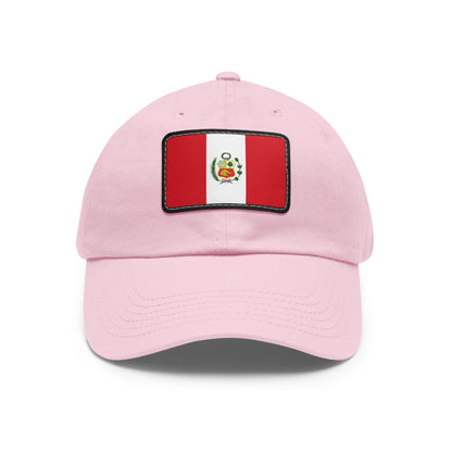 Peru Leather Patch Hat