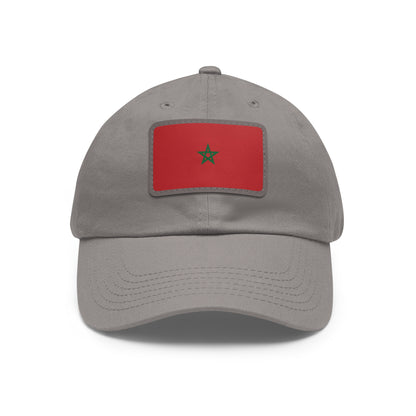 Morocco Leather Patch Hat