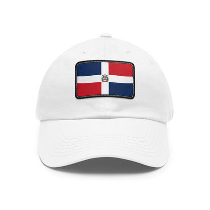 Dominican Republic Leather Patch Hat