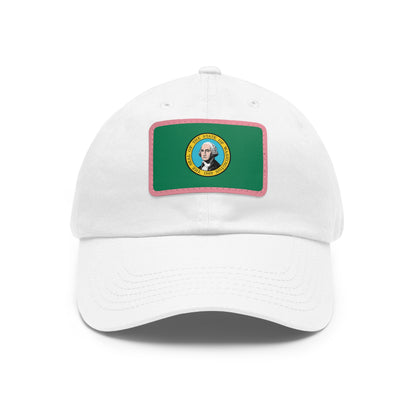Washington Leather Patch Hat
