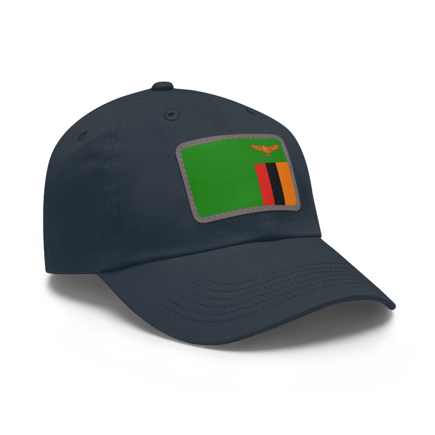 Zambia Leather Patch Hat