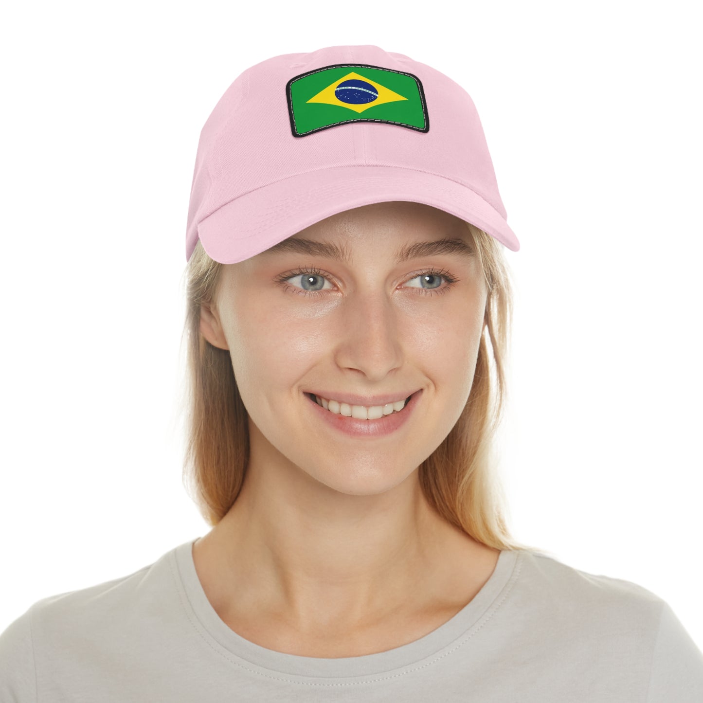 Brazil Leather Patch Hat