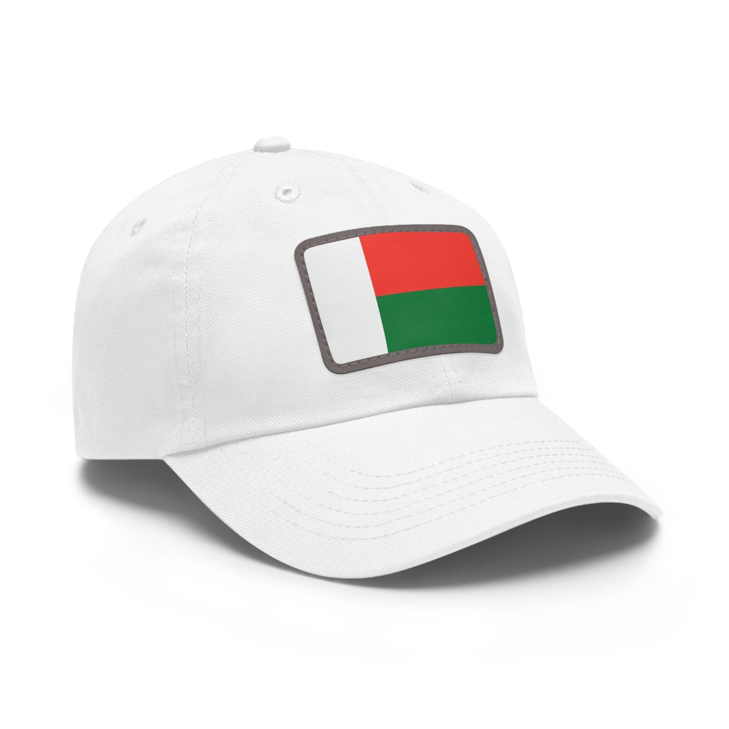 Madagascar Leather Patch Hat