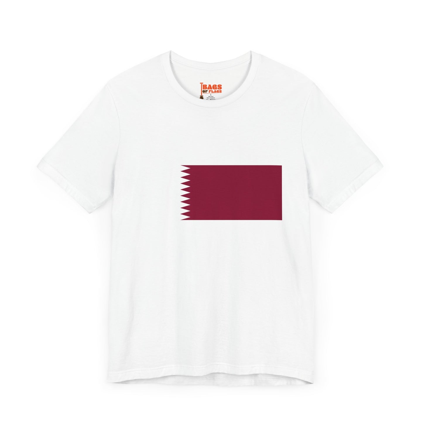 Qatar Flag on T-shirt