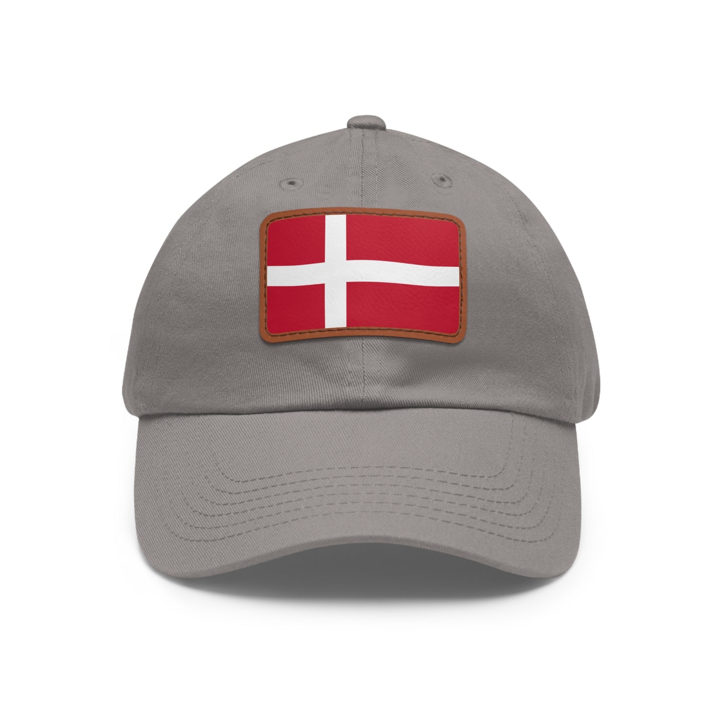 Denmark Leather Patch Hat