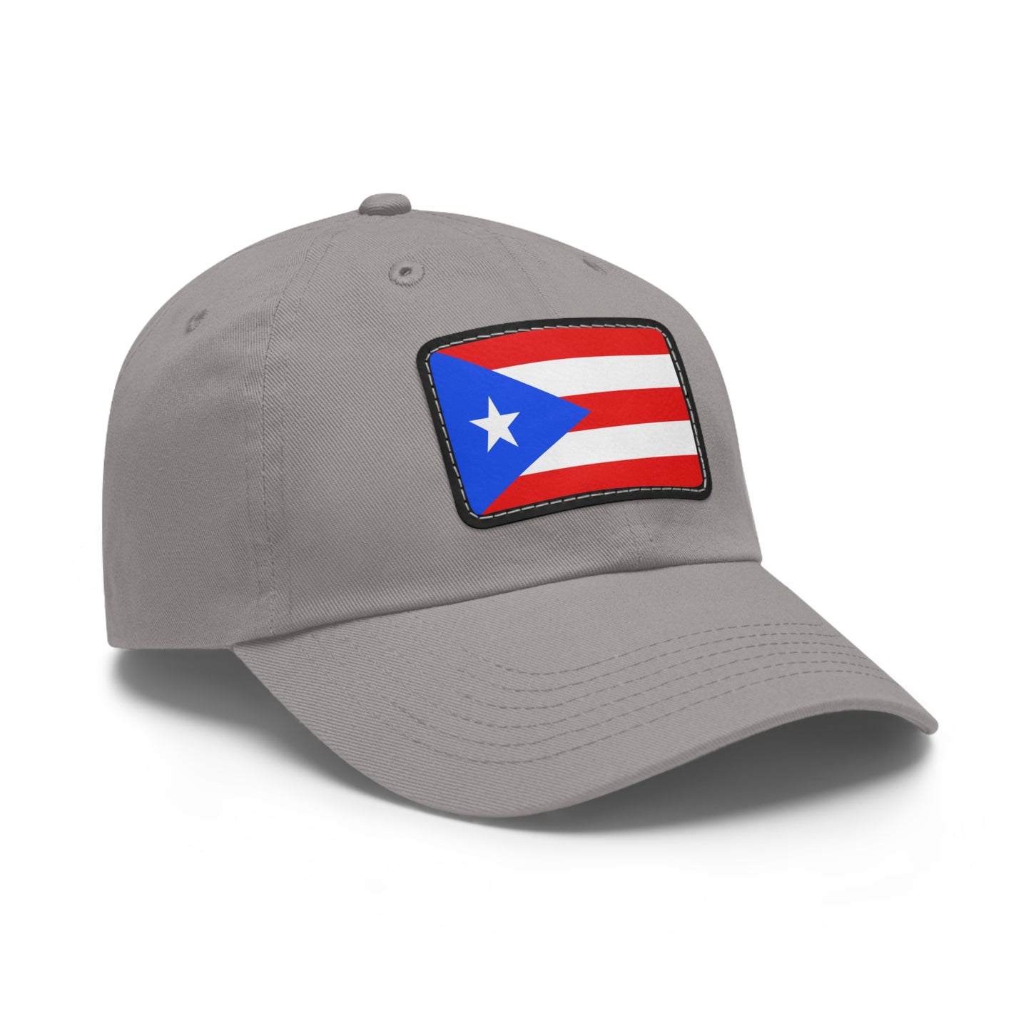 Puerto Rico Leather Patch Hat