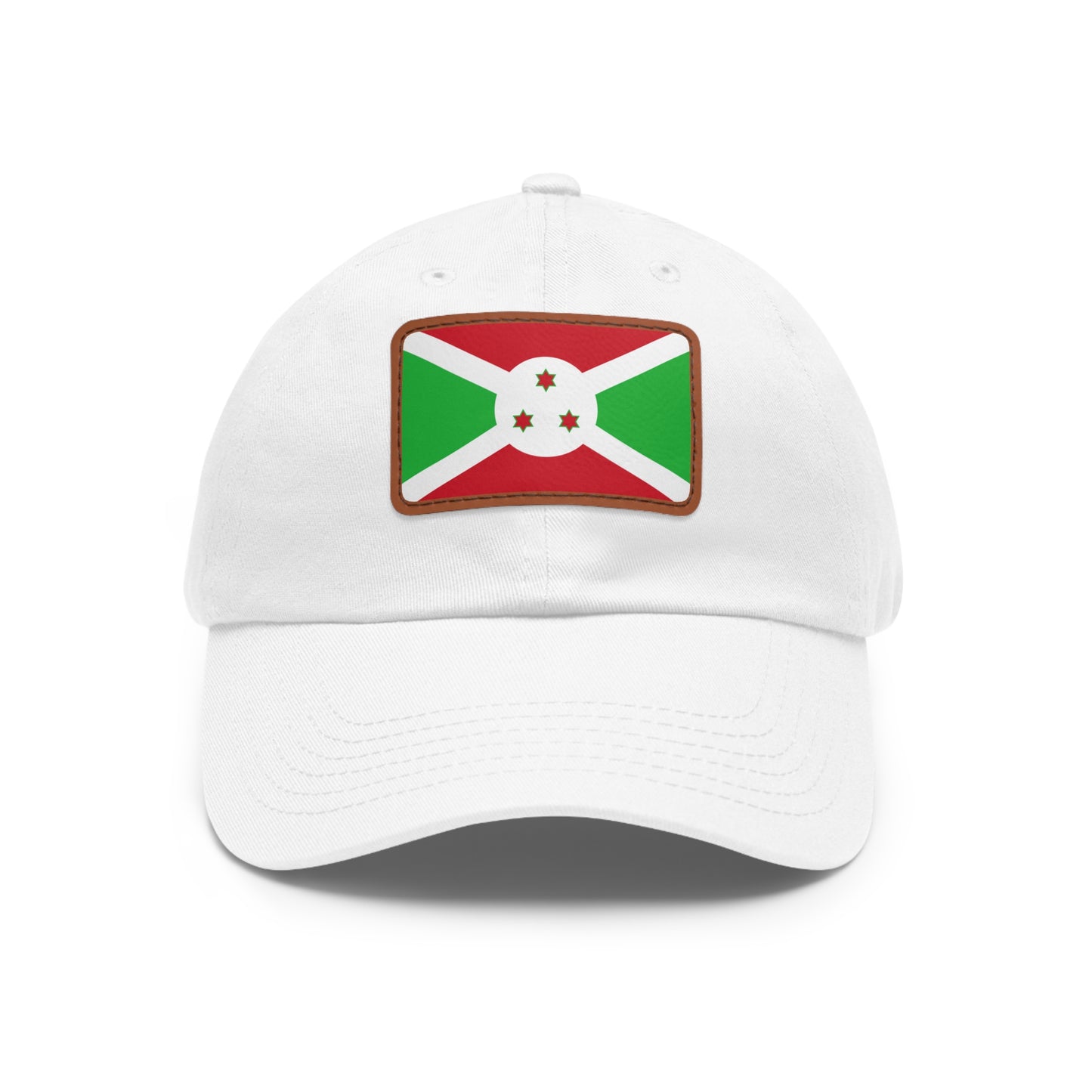 Burundi Leather Patch Hat