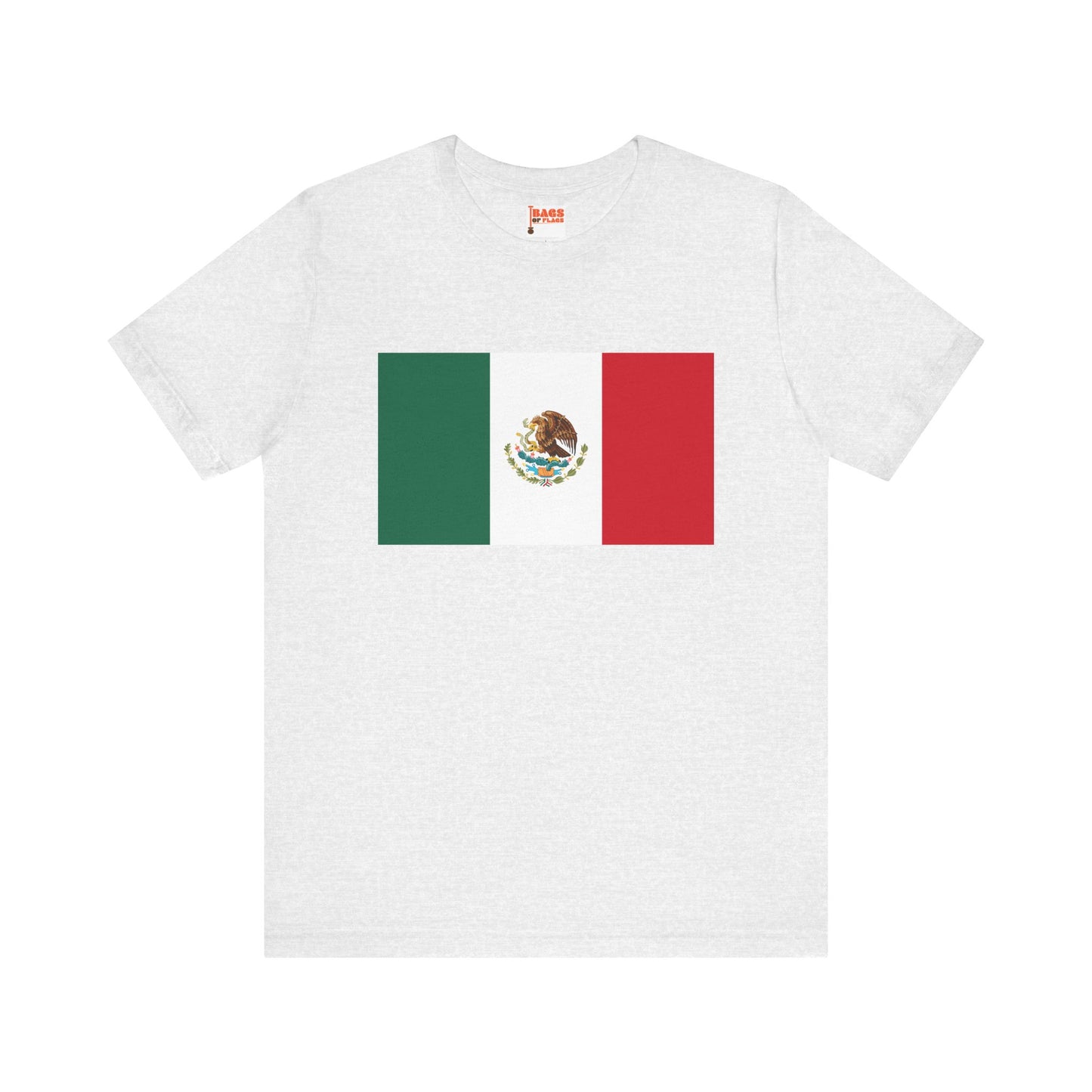 Mexico Flag on T-shirt
