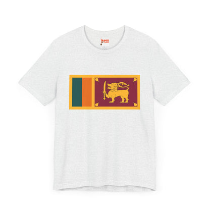 Sri Lanka Flag on T-shirt
