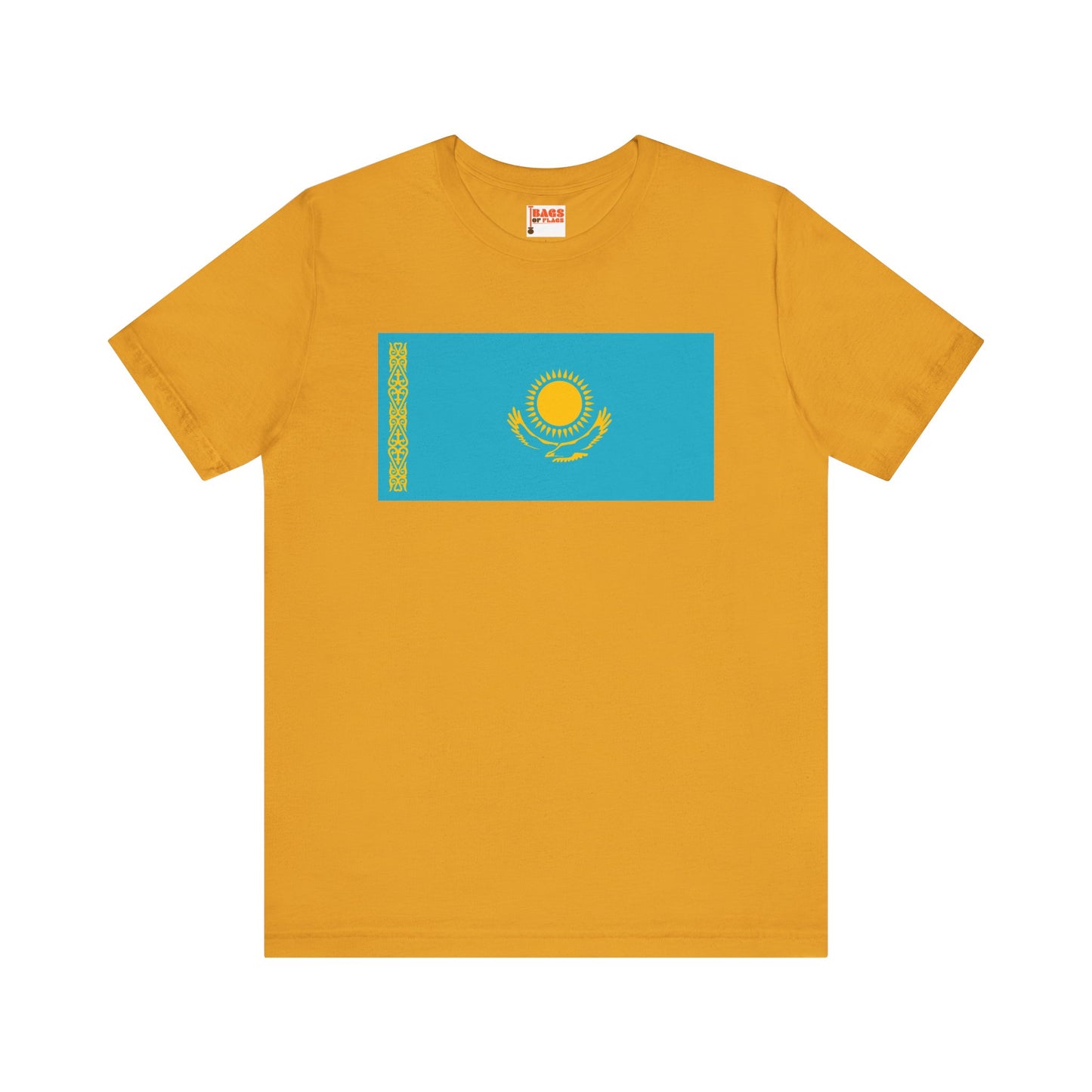 Kazakhstan Flag on T-shirt
