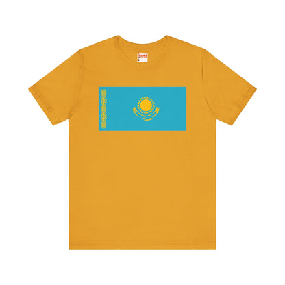 Kazakhstan Flag on T-shirt