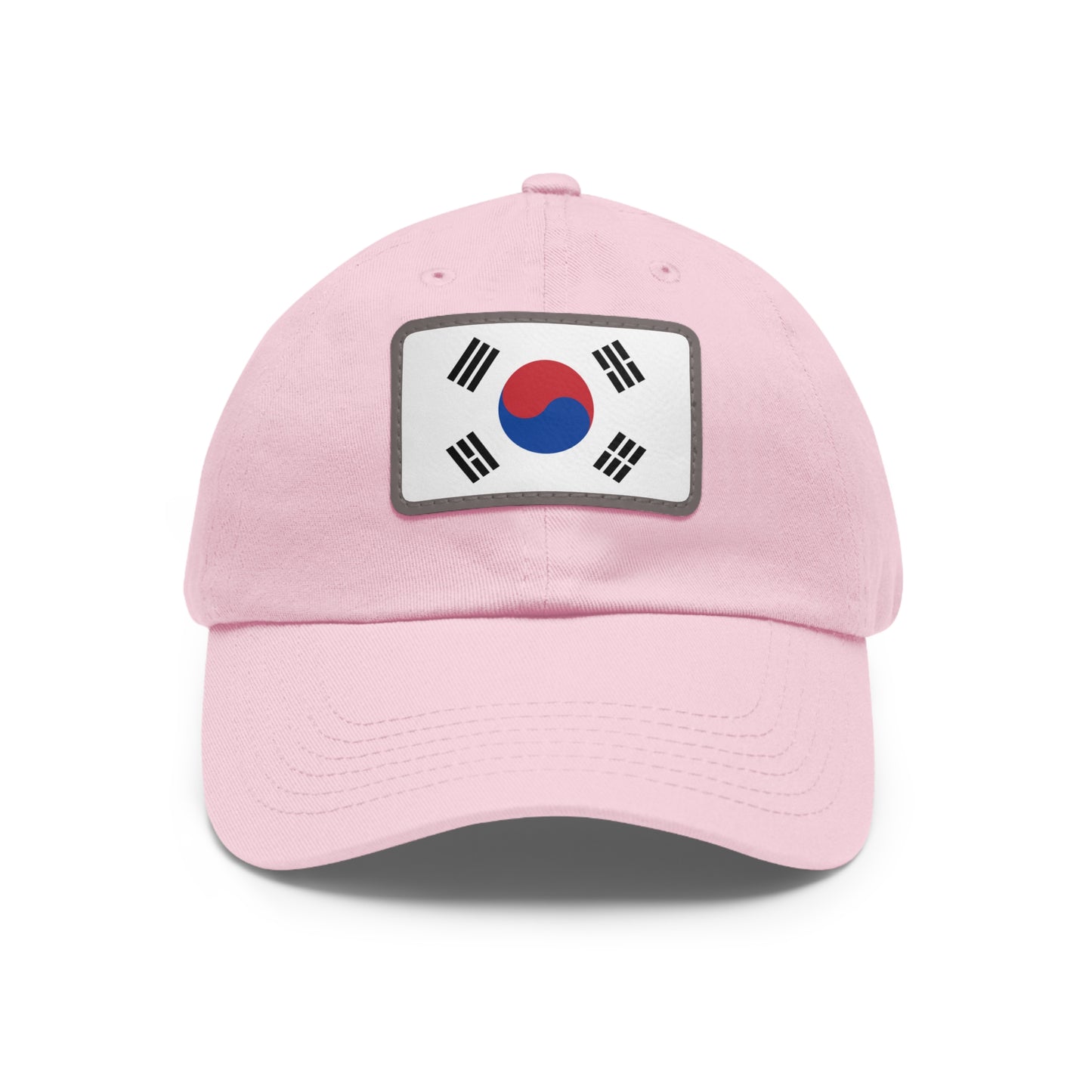 South Korea Leather Patch Hat