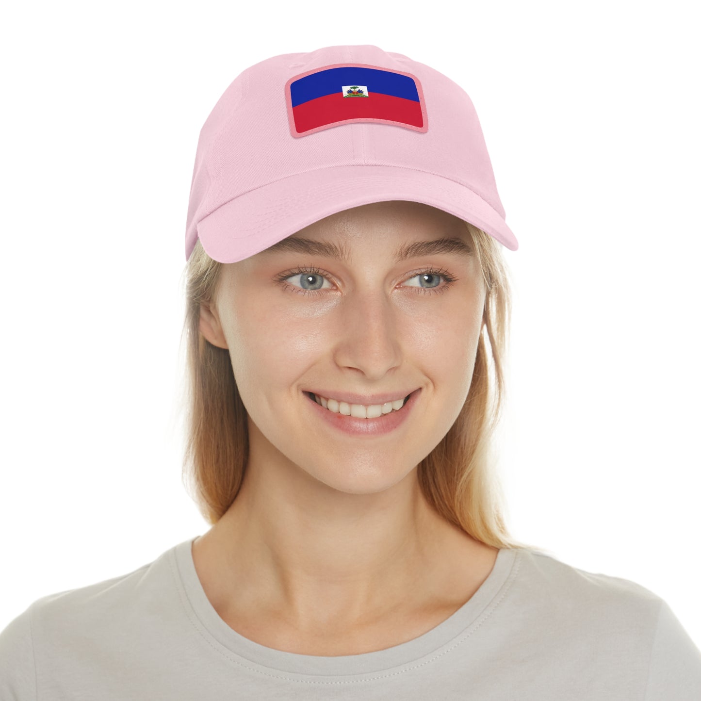 Haiti Leather Patch Hat