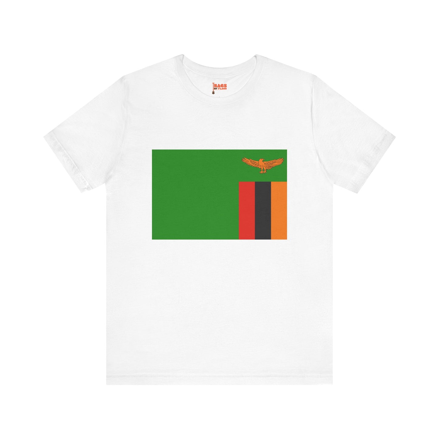 Zambia Flag on T-shirt