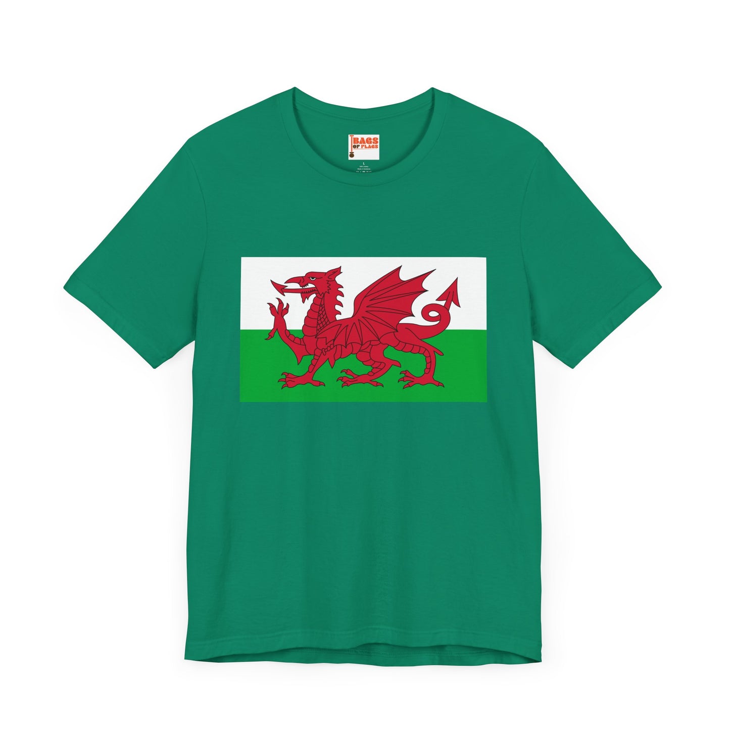 Wales Flag on T-shirt