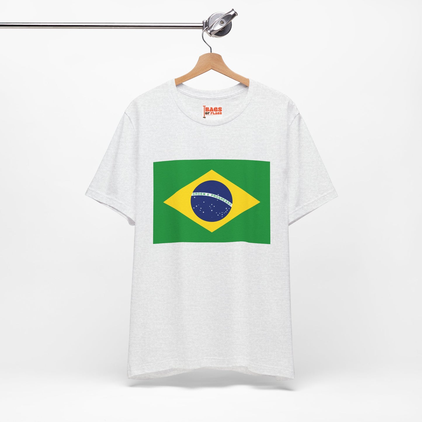 Brazil Flag on T-shirt
