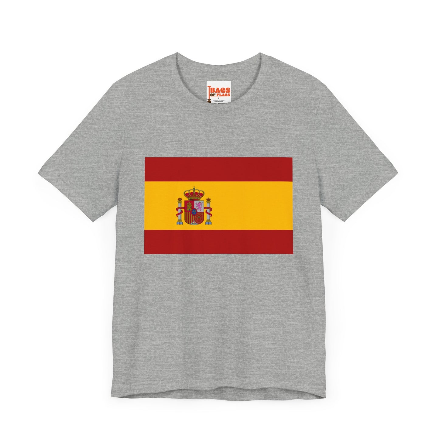 Spain Flag on T-shirt