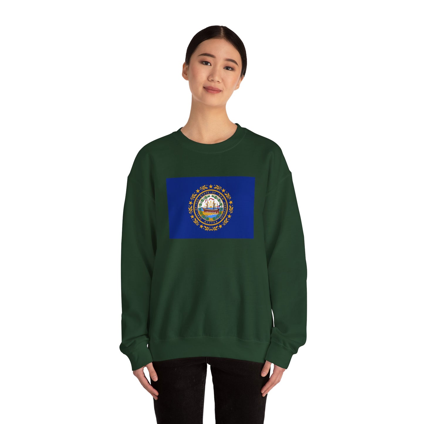 New Hampshire Flag Sweatshirt