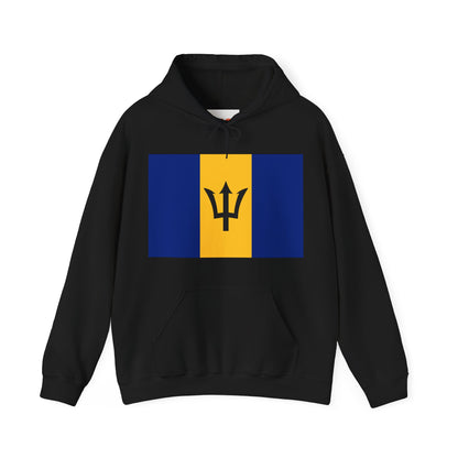 Barbados Flag on Hoodie