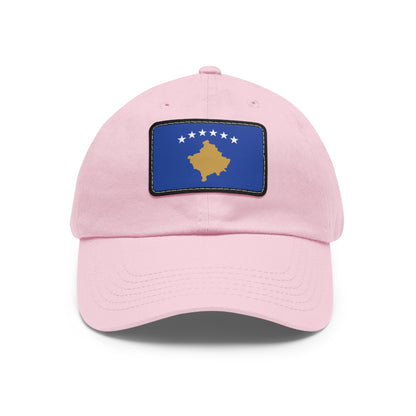 Kosovo Leather Patch Hat