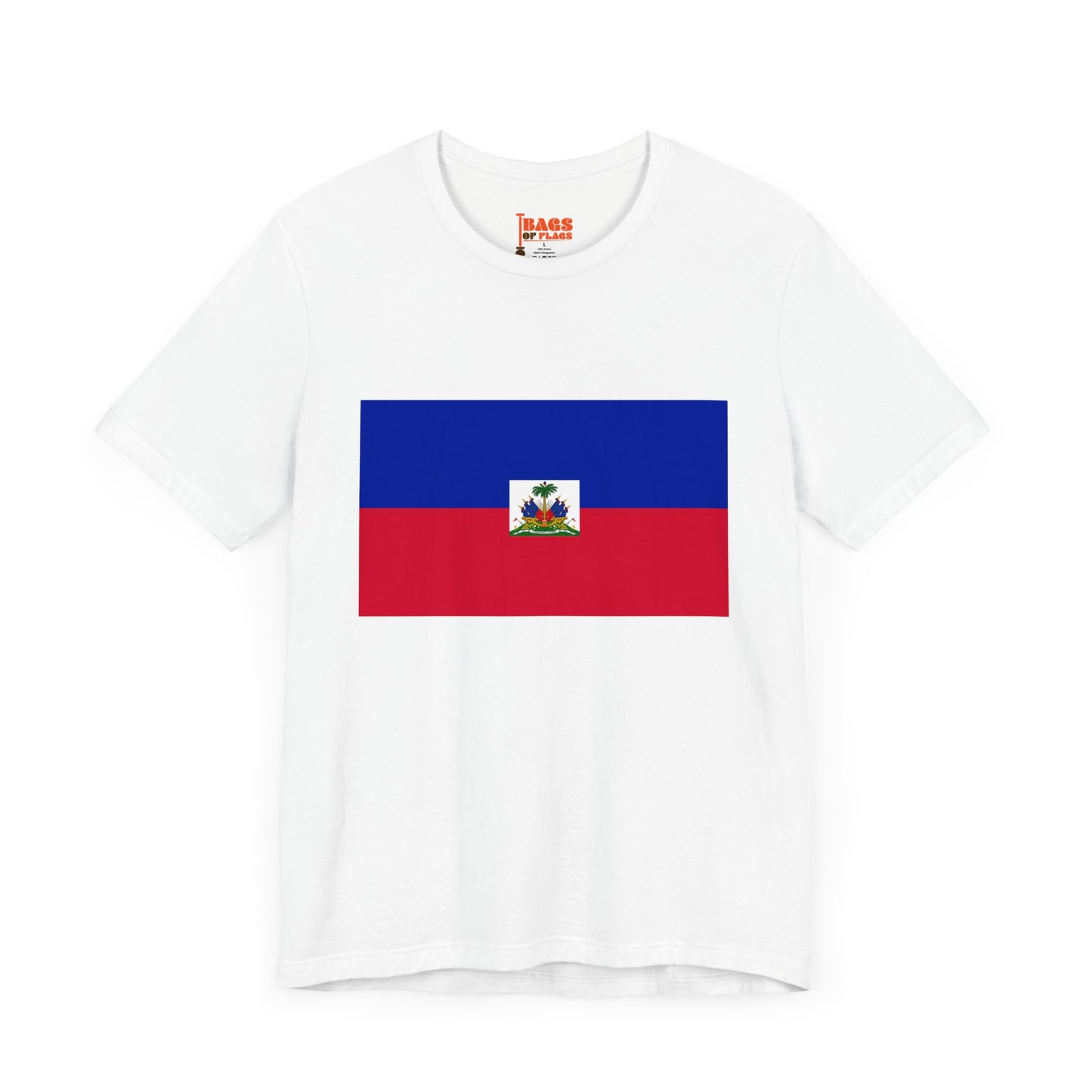 Haiti Flag on T-shirt