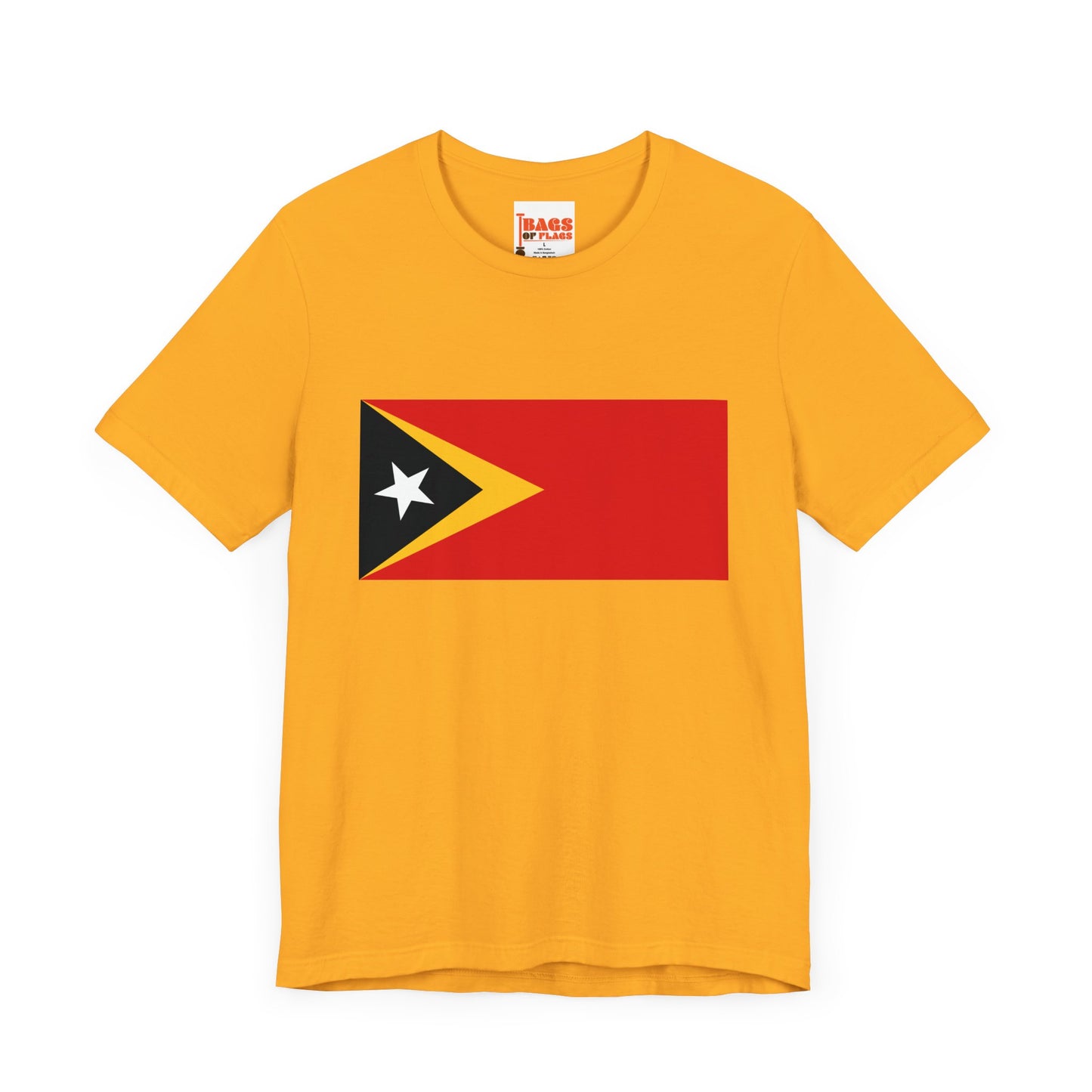 East Timor Flag on T-shirt