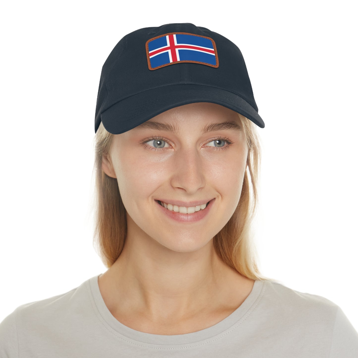 Iceland Leather Patch Hat