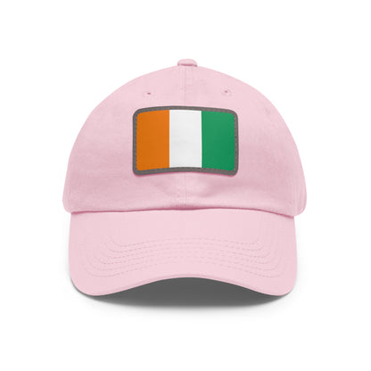 Côte d’Ivoire Leather Patch Hat