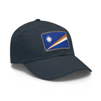 Marshall Islands Leather Patch Hat