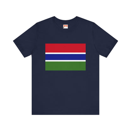 The Gambia Flag on T-shirt
