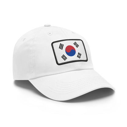 South Korea Leather Patch Hat